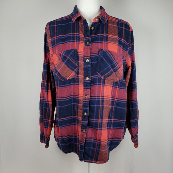 UO- BDG Flannel Button Down Shirt - Picture 2 of 5